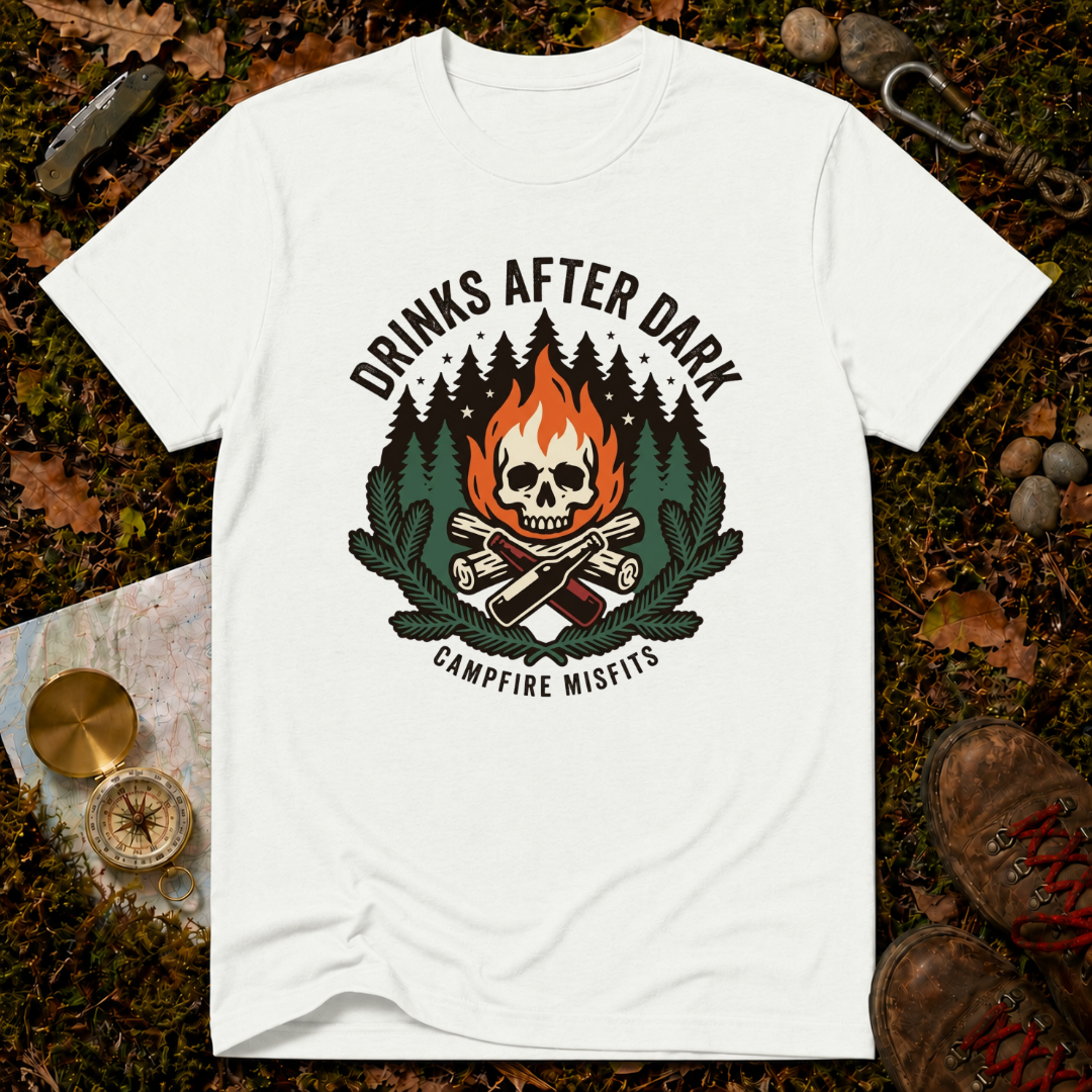 Drinks After Dark Campfire T-Shirt