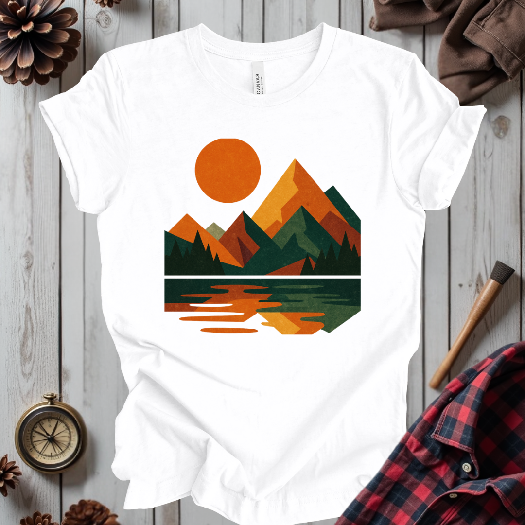 Golden Peak Reflection T-Shirt