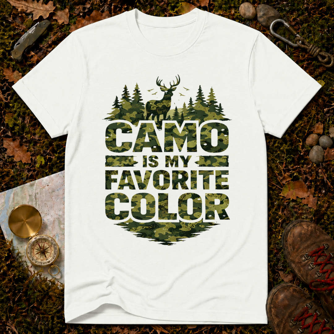 Camo Is My Favorite Color T-Shirt