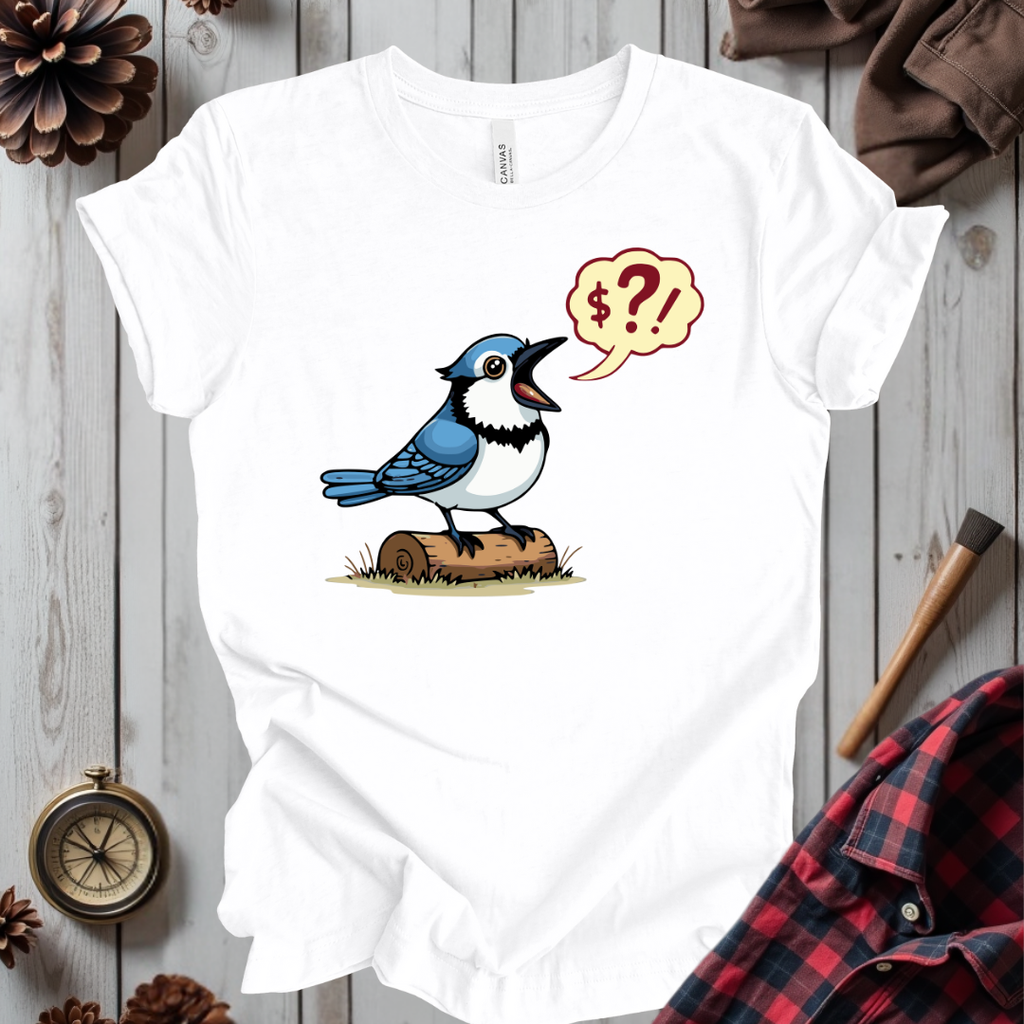 Funny Blue Jay
