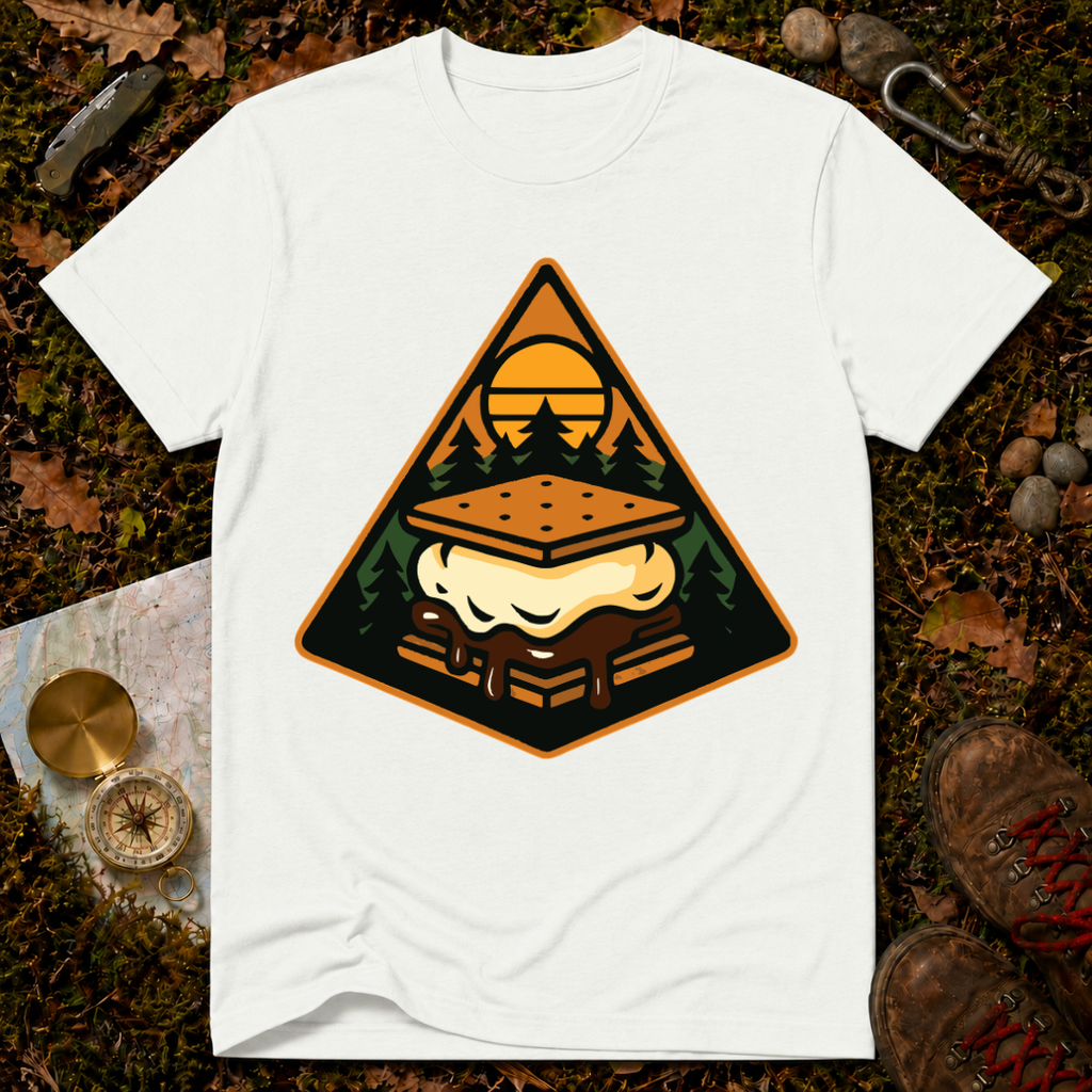 Vintage S'mores Badge T-Shirt