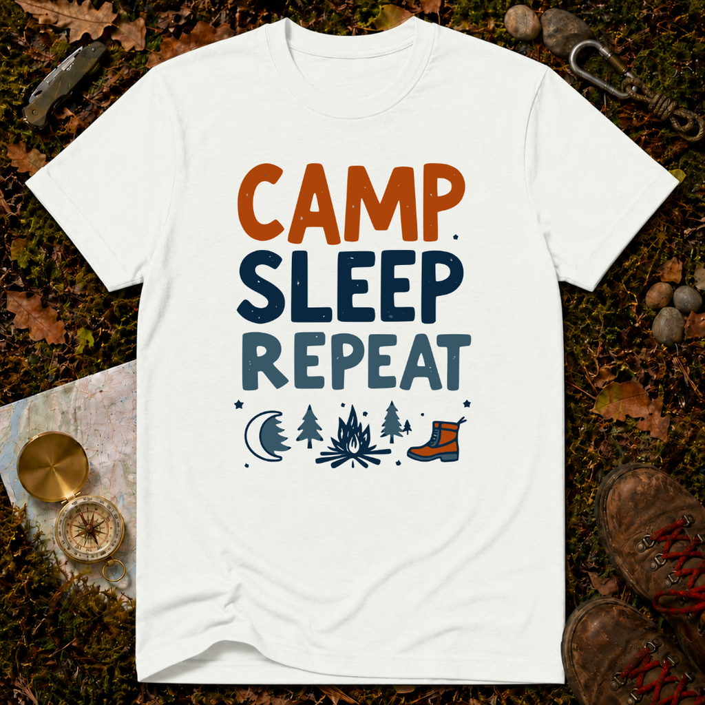 Camp Sleep Repeat T-Shirt