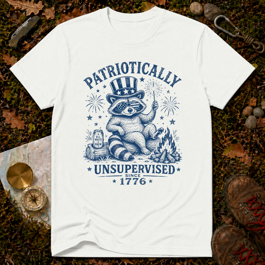 Patriotically Unsupervised T-Shirt