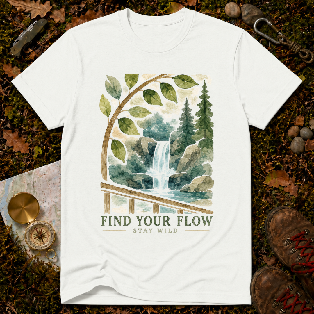 Find Your Flow Stay Wild T-Shirt