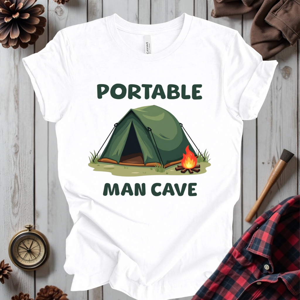 Portable Man Cave T-Shirt