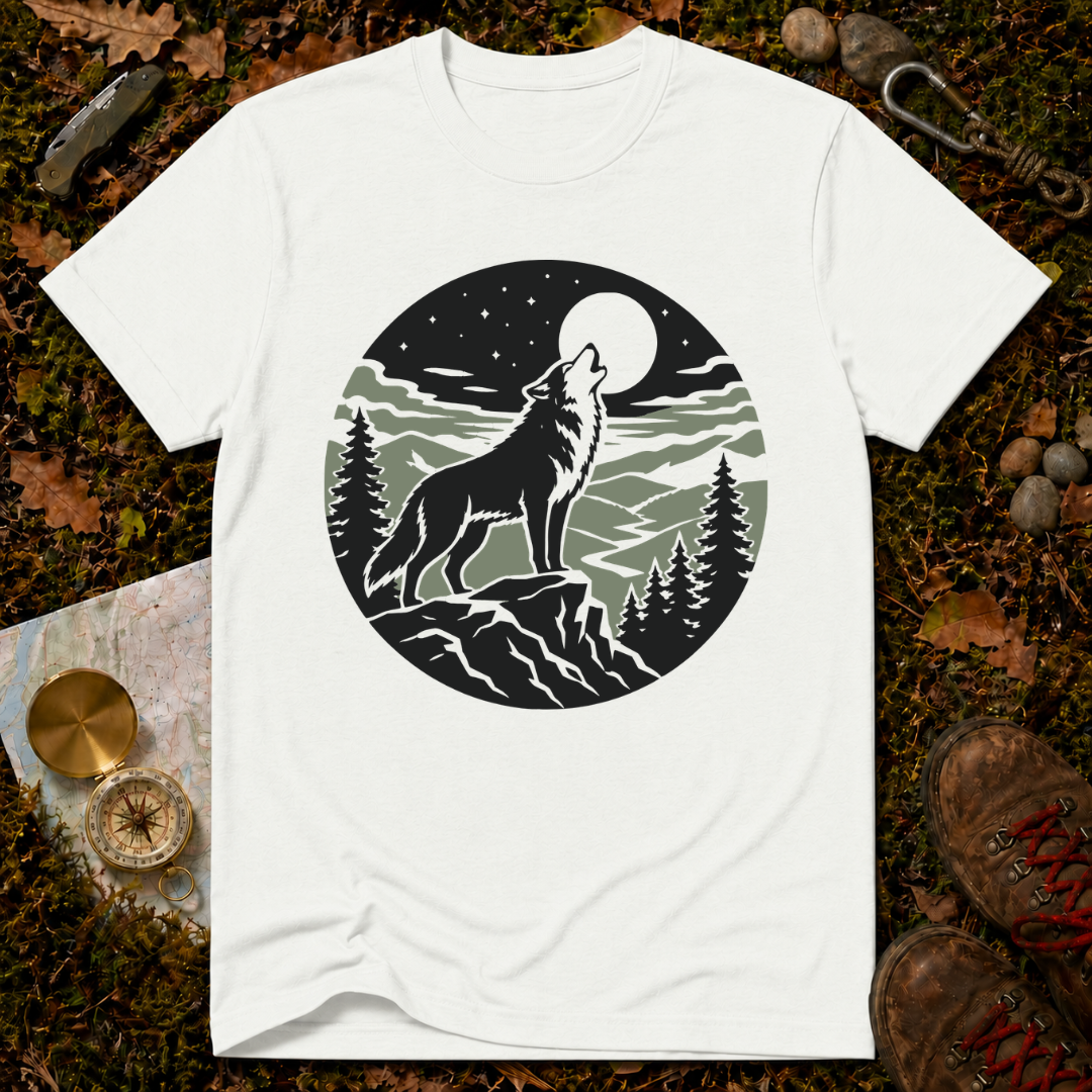 Nature Lover's Wolf T-Shirt