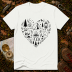 Midnight Camp Heart T-Shirt