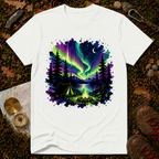 Northern Lights Camping T-Shirt