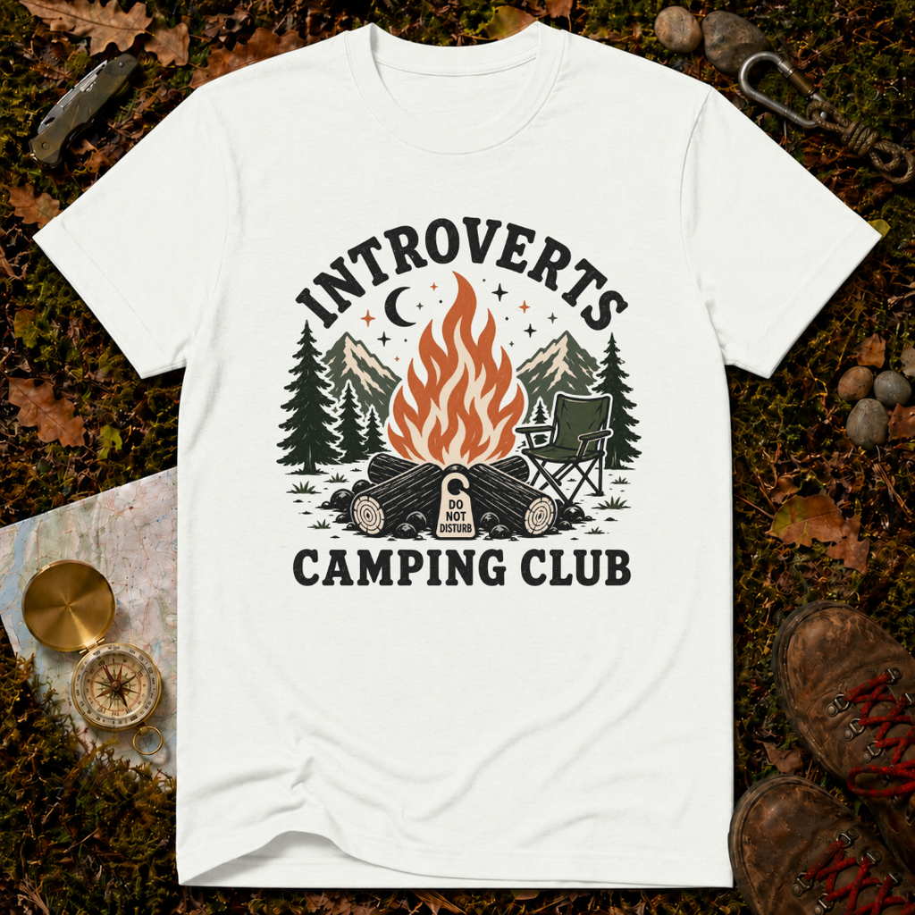 Introverts Camping Club T-Shirt
