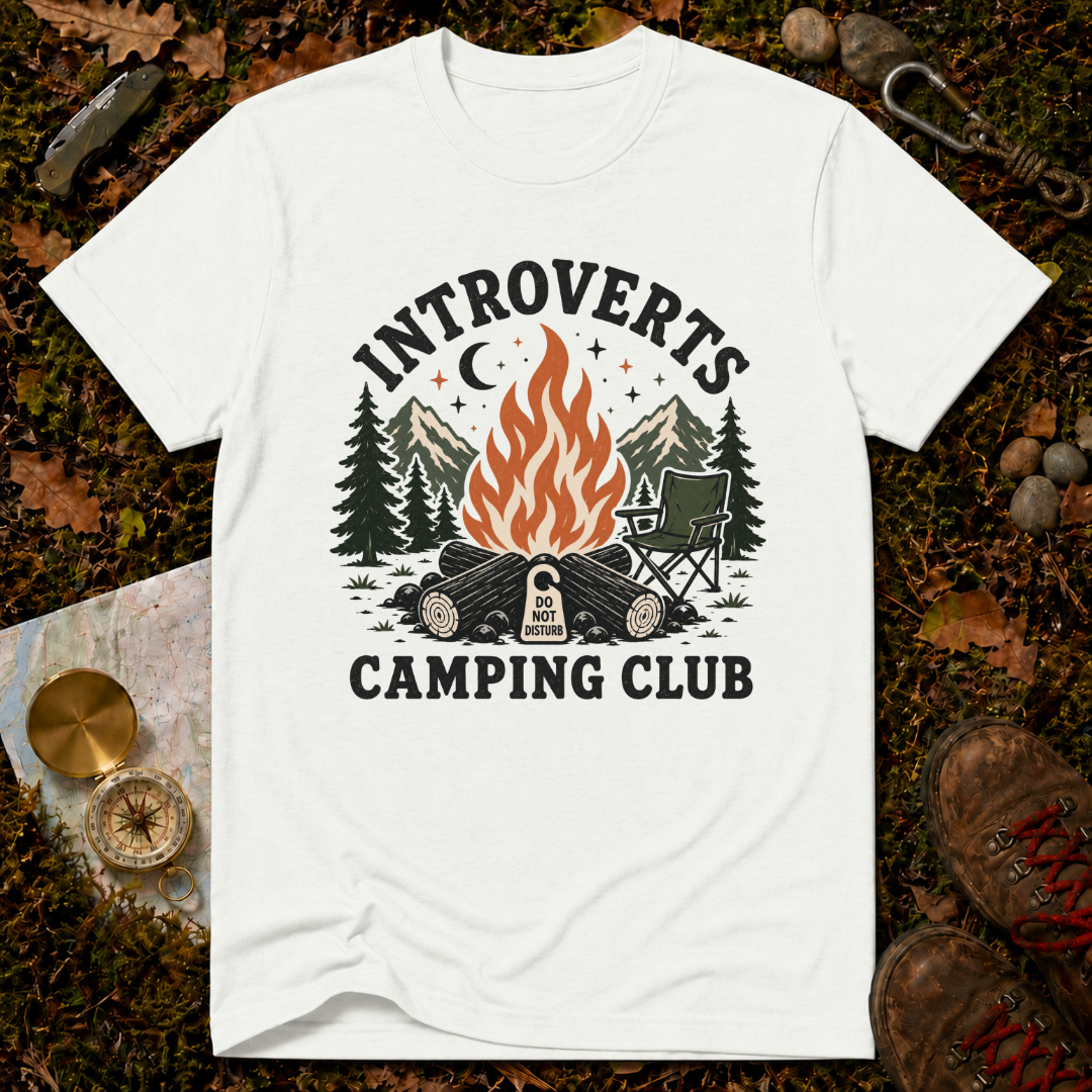 Introverts Camping Club T-Shirt