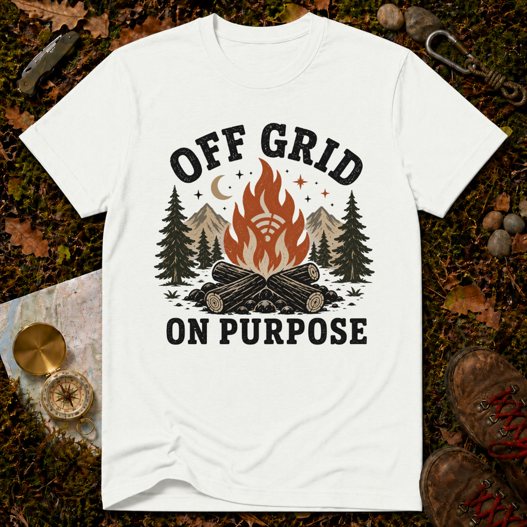 Off Grid On Purpose T‑Shirt