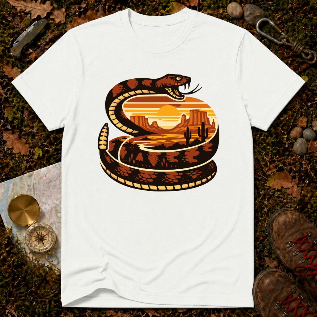 Sunset Desert Snake T-Shirt
