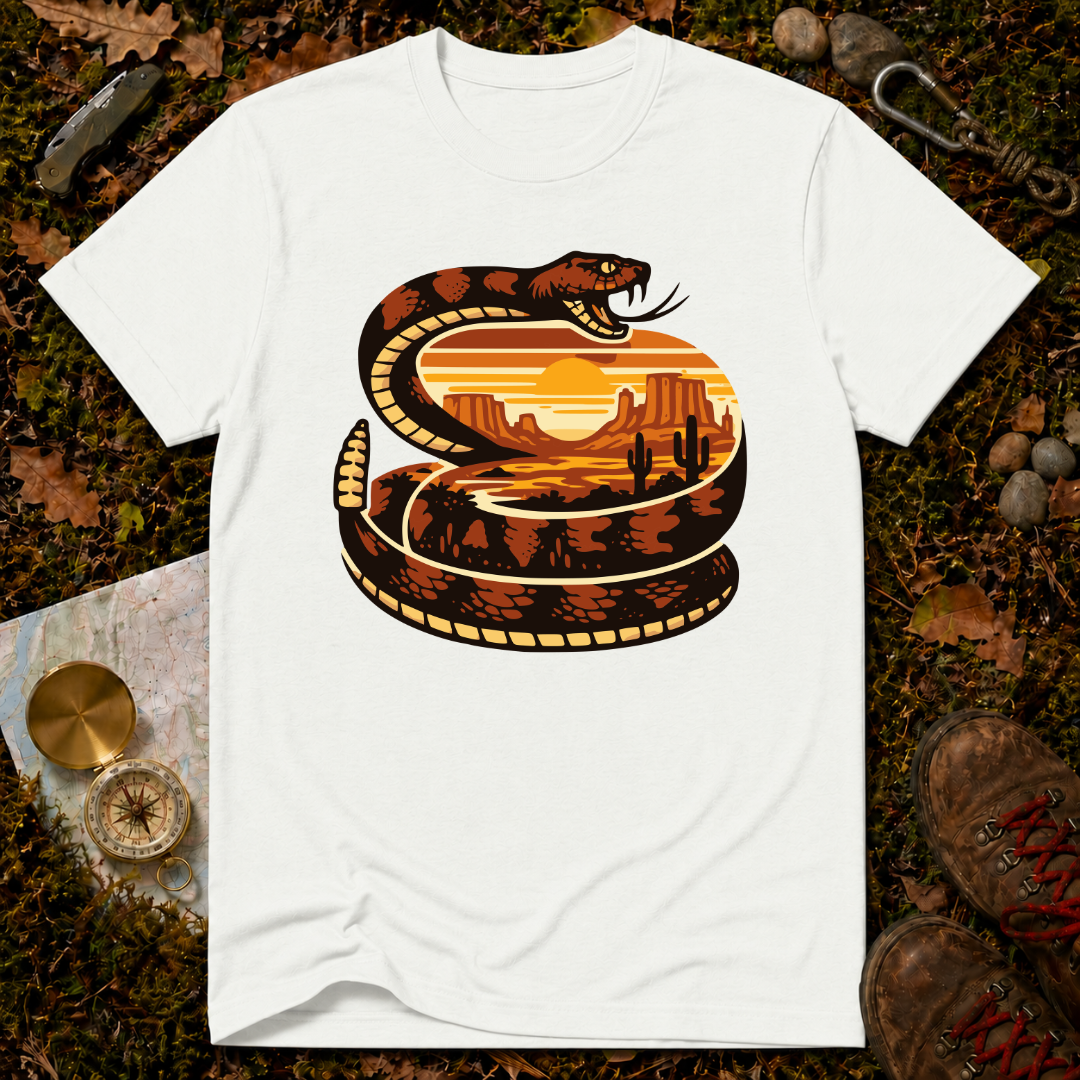 Sunset Desert Snake T-Shirt
