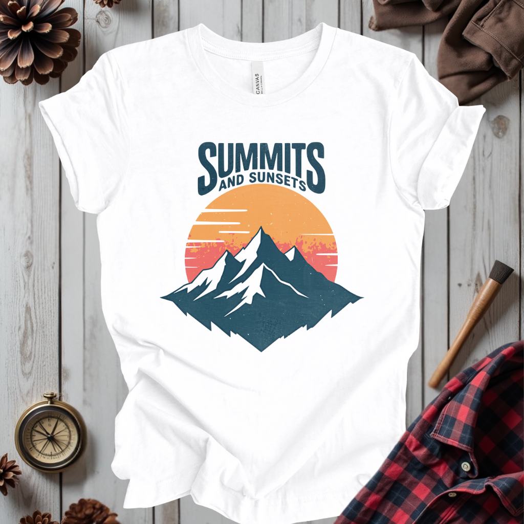 Summits And Sunsets T-Shirt