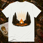 Retro Forest Bonfire T-Shirt