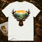 Deer Sunrise T‑Shirt