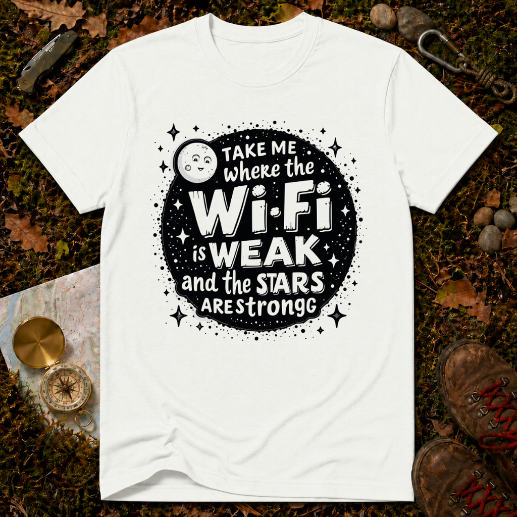 Take Me Where The WiFI Is Weak T-Shirt