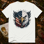 USA Flag Bald Eagle T-Shirt