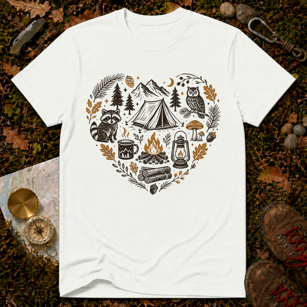 Rustic Camp Heart T-Shirt