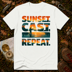 Sunset. Cast. Repeat T-Shirt