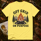 Off Grid On Purpose T‑Shirt