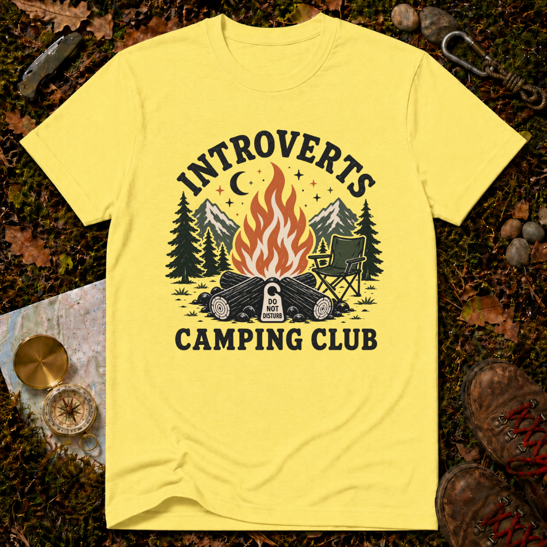 Introverts Camping Club T-Shirt