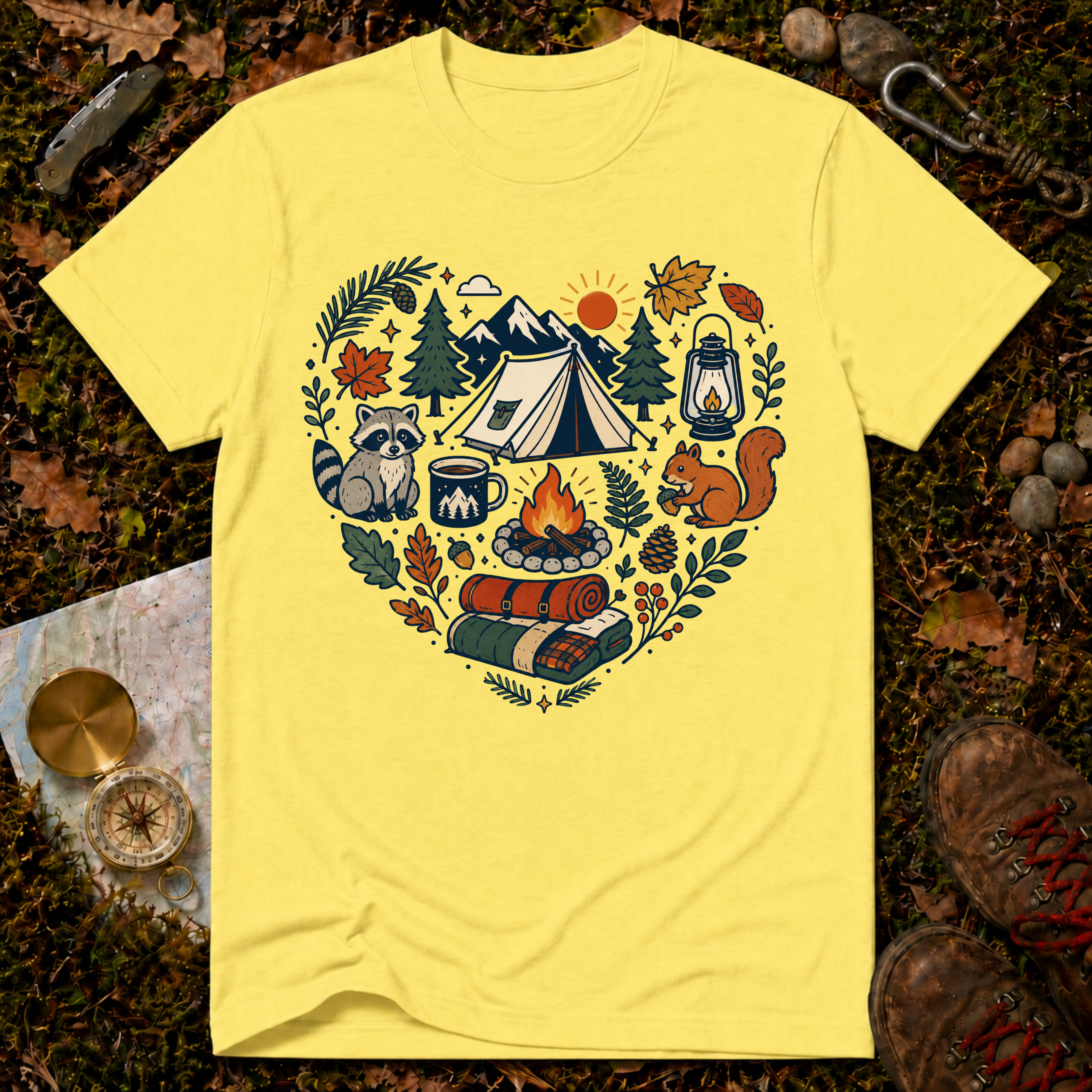 Camp Life Heart T-shirt